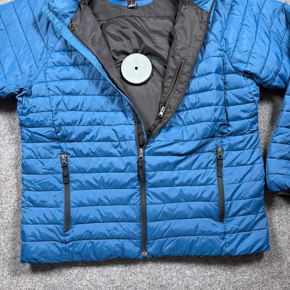 Alaskan Hardgear Puffin Jacket Mens Large Blue Quilted Duluth Trading Co